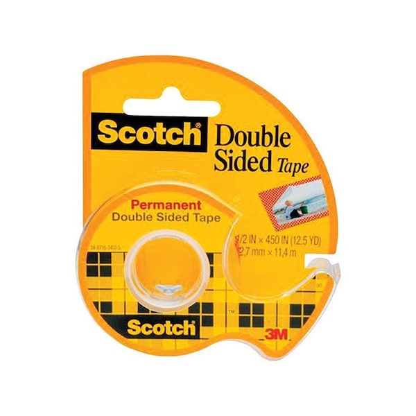 Scotch Scotch 450 in. L X 1/2 in. W Double-Sided Tape CLIP-137 - main